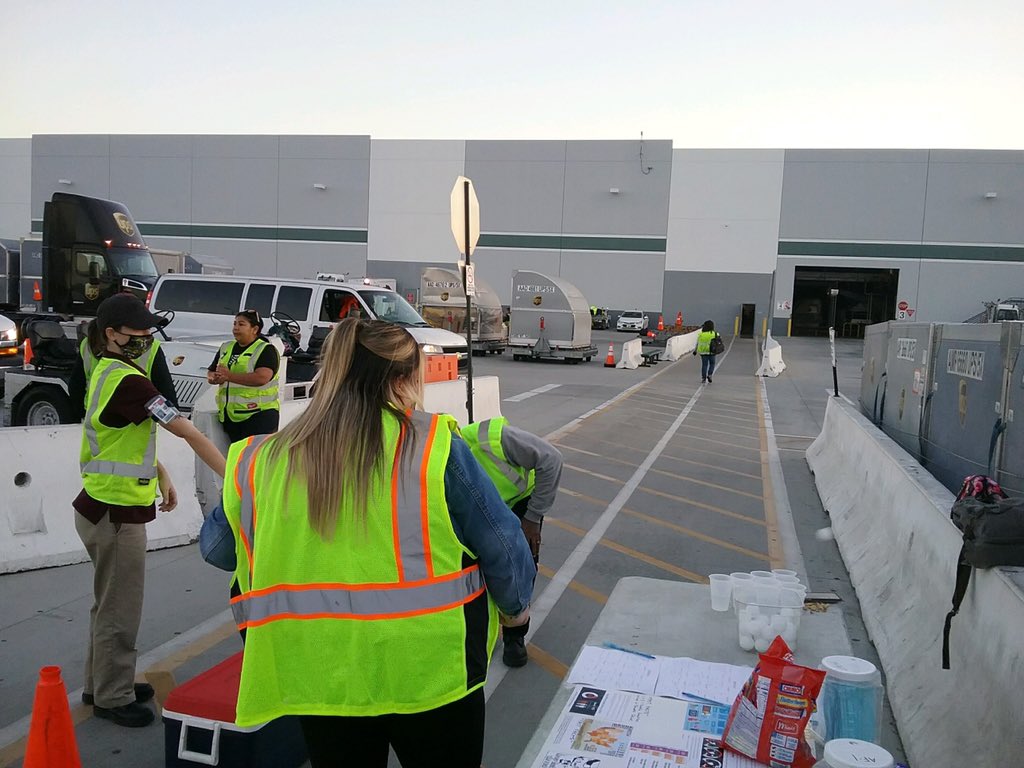 UPS TWILIGHT Ramp Wellness and Safety tweet media