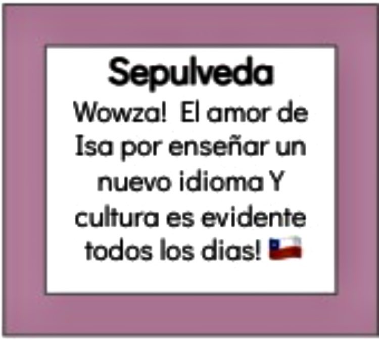 IsabelSeplved17's tweet photo. 🎉PLC with the Staff Board of MGSD, NC.🇺🇸 When your Principal &amp; Assistant Principal comments about you. I felt proud of myself !!! “Isa’s love for teaching a new language AND culture is evident every day!”Thanks God, We are doing a great 🙏🏻job! @ParticipateLrng #unitingourworld https://t.co/tkxdhuFn9N
