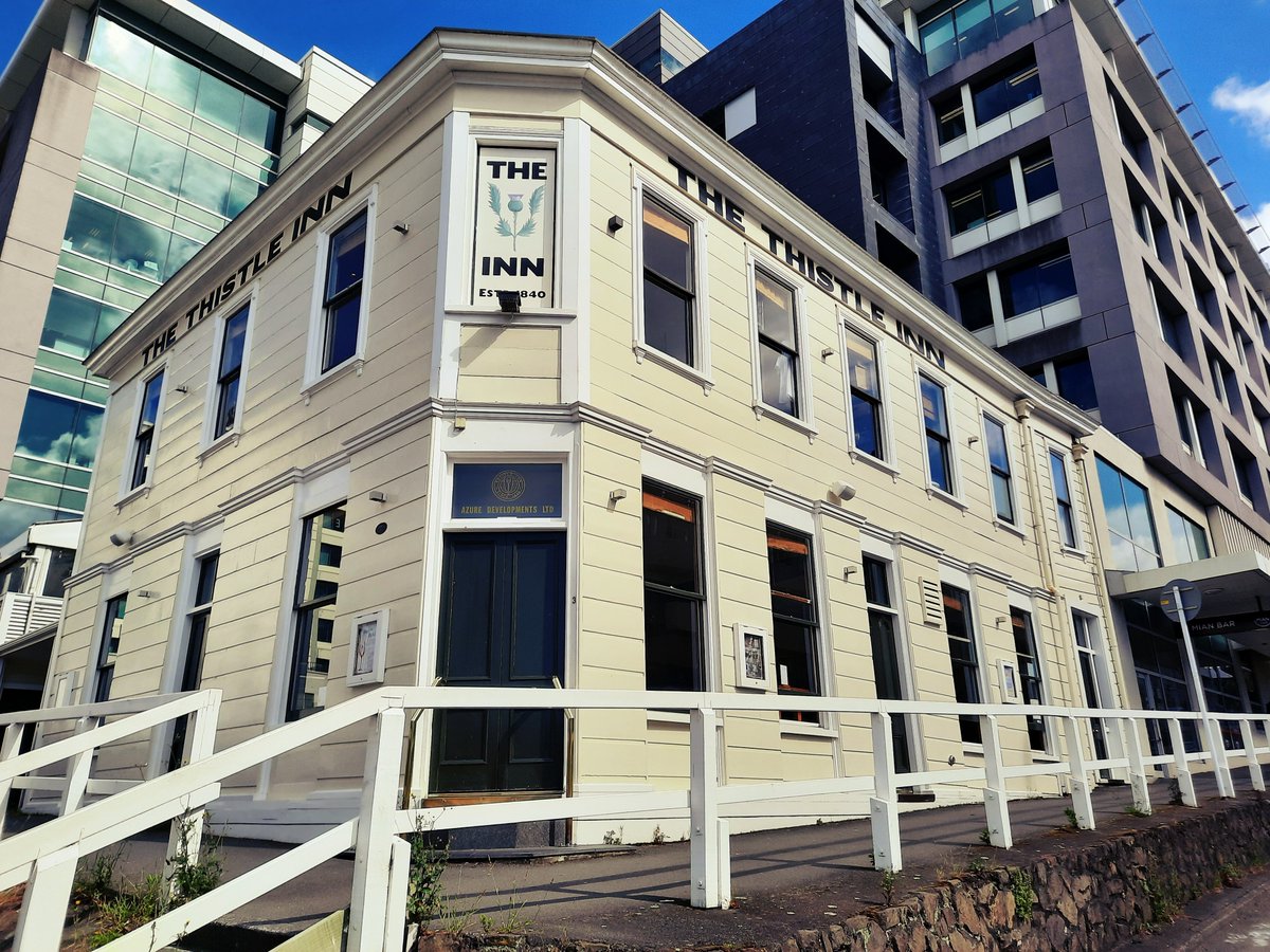 heritagenz's tweet photo. "I went with her into her room to undo those troublesome hooks."
Did you know the Thistle Inn is the setting for Katherine Mansfield's short story "Leves Amores"? It's also a recent addition to our #RainbowList recognising places that tell the stories of queer lives in Aotearoa. https://t.co/q1LwaHr2SV