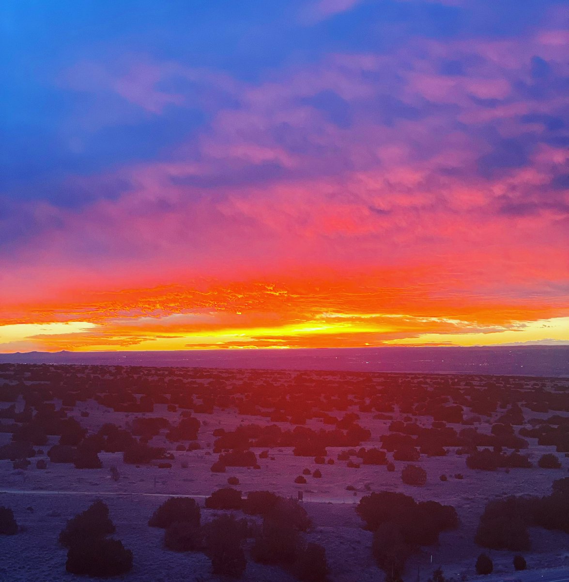 New Mexico sunsets never get old #NewMexico #Nmtrue #sunsets #placitas