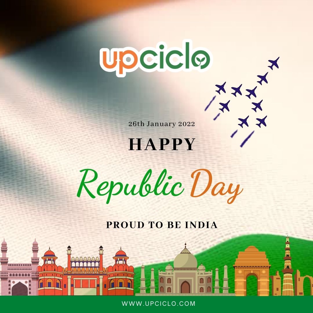 💚 Happy Republic Day🌿 Proud to be India 🍀
🌿 Upciclo is India’s only exclusive marketplace for those who share the same passion for “Go Green”. 🌿
💚 Shop Responsibly, Celebrate Limitlessly! 🎁
 
#upciclo #upciclo_india
#happyrepublicday #republicday #republic #republicday2022
