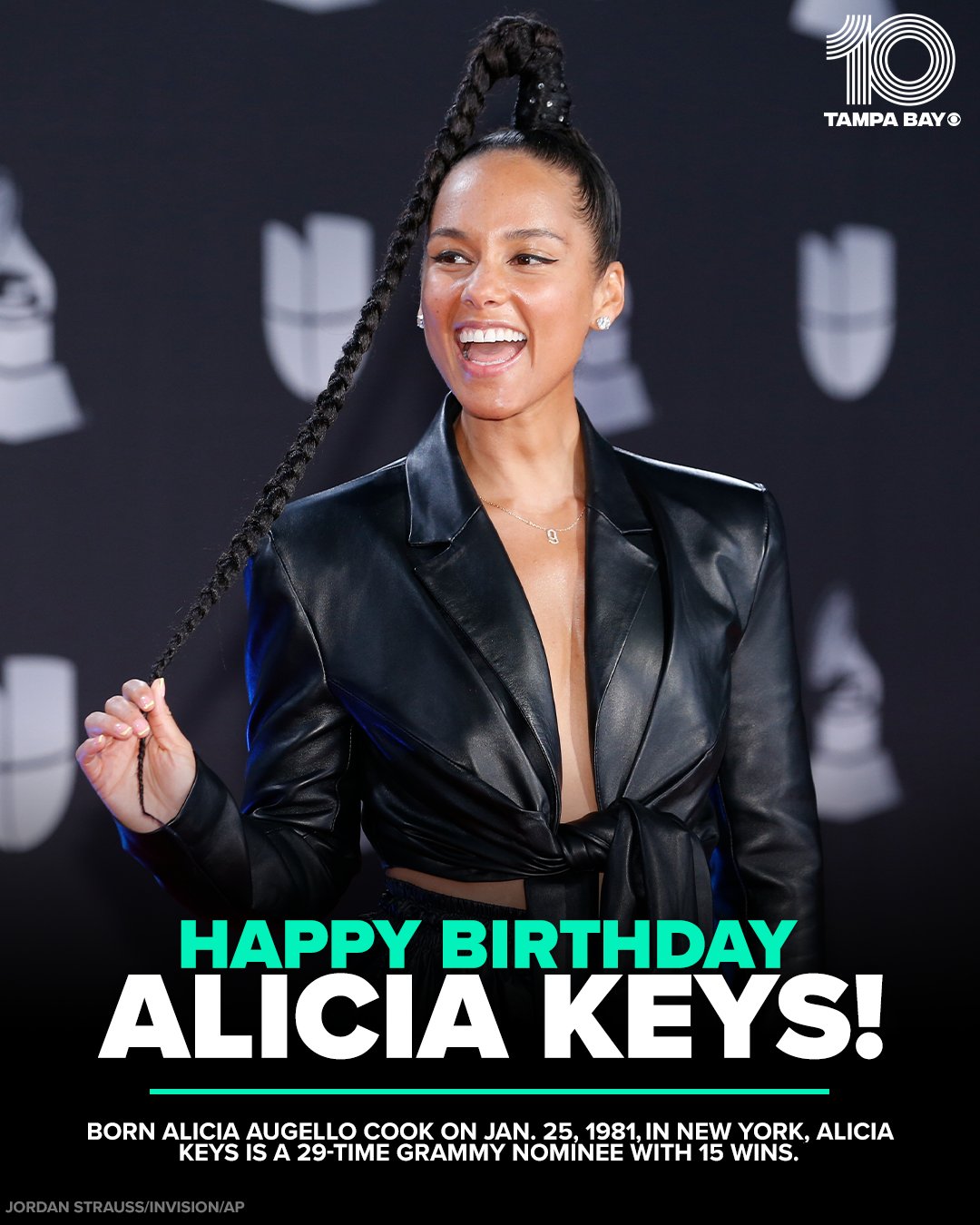 HAPPY BIRTHDAY! 15-time Grammy award-winning artist Alicia Keys celebrated her 41st birthday on Tuesday! 