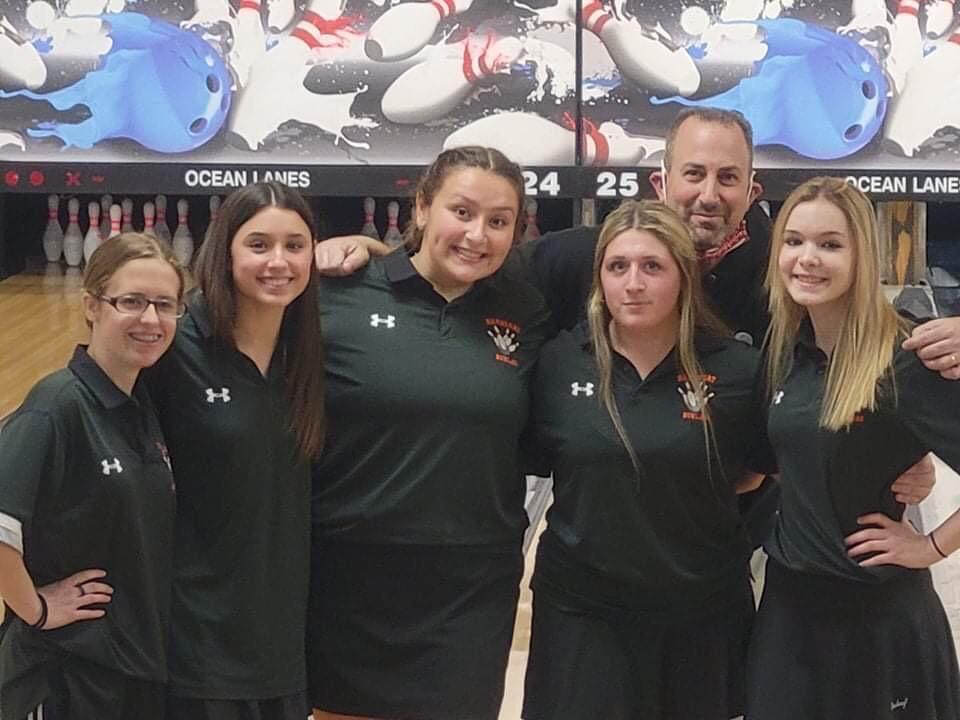 Barnegat Record Breakers ....3 game score record smashed today by these lady Bengals