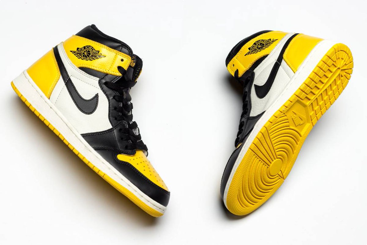 snkrdunk_jp's tweet photo. 🔥リーク🔥
クラシックモデルを彷彿とさせるNike Air Jordan 1 High OG "Yellow Toe”の新画像がリーク‼️

📲 https://t.co/xOEXtXnmwc

#NIKE
#ナイキ
#AIRJORDAN
#エアジョーダン
#AJ1
#snkrdunk
#スニ��カーダンク
#スニダン https://t.co/X2MLIIl9Ty