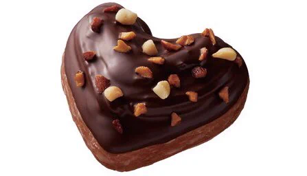 ミスドとヴィタメールの共同開発！ハート形のドーナツがかわいい！