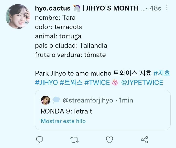 streamforjihyo's tweet photo. punto para el team 🦄 https://t.co/SSzkWXyGqM