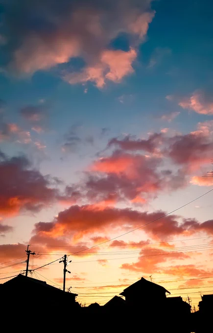 今日の朝空🌄 