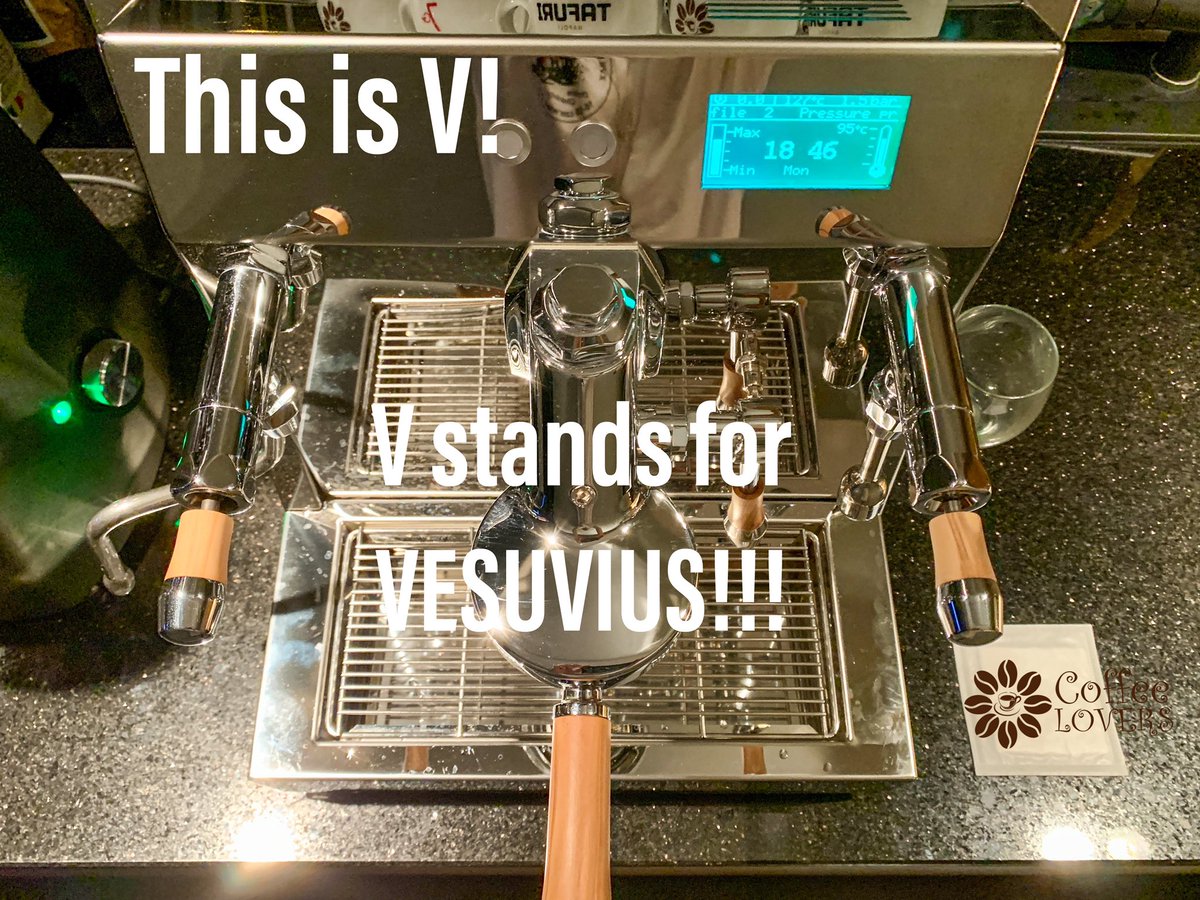 CoffeeAdvanced's tweet photo. Tak, to jest V - VESUVIUS - najdoskonalszy ekspres segmentu #prosumer 💕☕️💕 https://t.co/KP8pl8VIMq