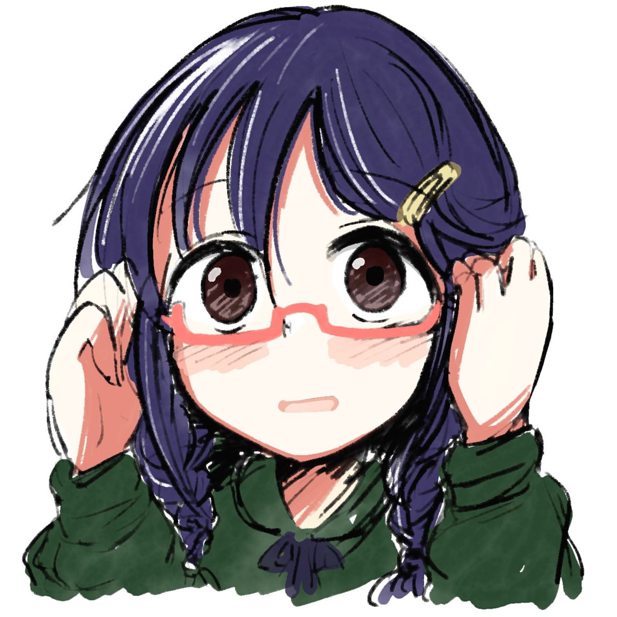 メガネ紗南