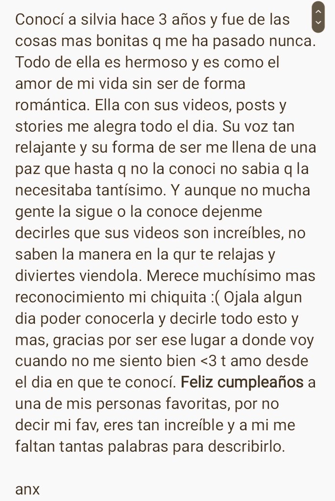 perfecttwn's tweet photo. feliciten a la nena de mis sueños que cumple ya 25 añitos :(<3 #SilviaDay @silvia__mmb https://t.co/hoyKXEs0Gk