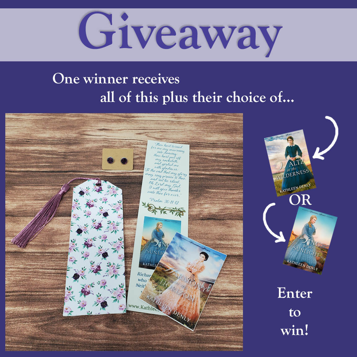 If you could go to any real-life location from a book, where would you go? (And what book inspired you?) Find out what places author Kathleen Denly has visited from her books and enter this awesome giveaway! theengraftedword.net/interview-with…