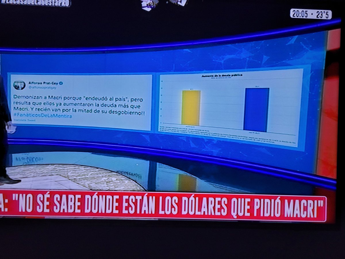 MonicaFradeok's tweet photo. La sra Fernandez de Kirchner no sabe adonde están los fondos que recibio Macri, del FMI.
Los Argentinos no sabemos adonde están los fondos de Santa Cruz. https://t.co/FOt9e8RPVt