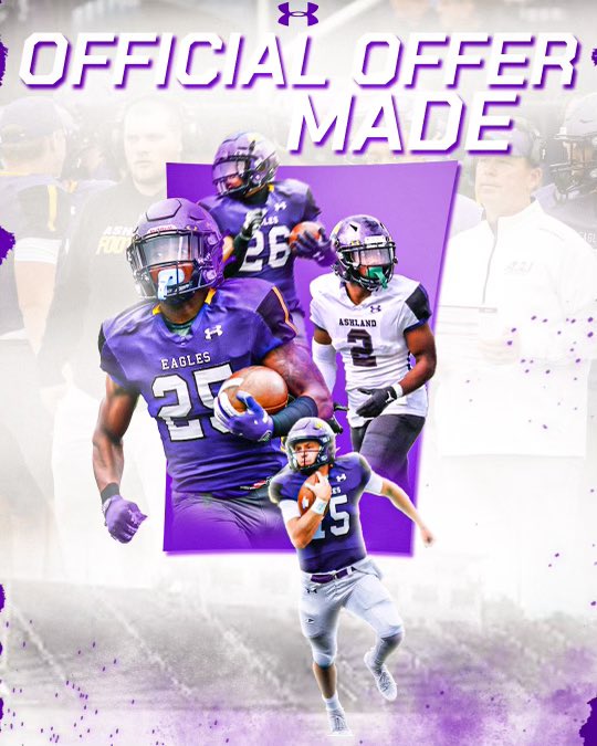 After a great conversation with <a href="/coach_geiser/">Doug Geiser</a>, I am beyond blessed to say that I have received an offer from Ashland University!!!@AshlandFB