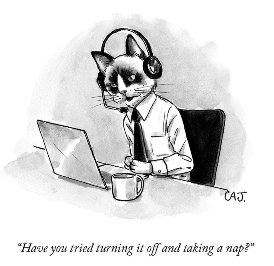 AgtechTutor's tweet image. Feels. (Credit: Insta of the new Yorker cartoon instagram.com/p/CY44mxMBPEn/…)