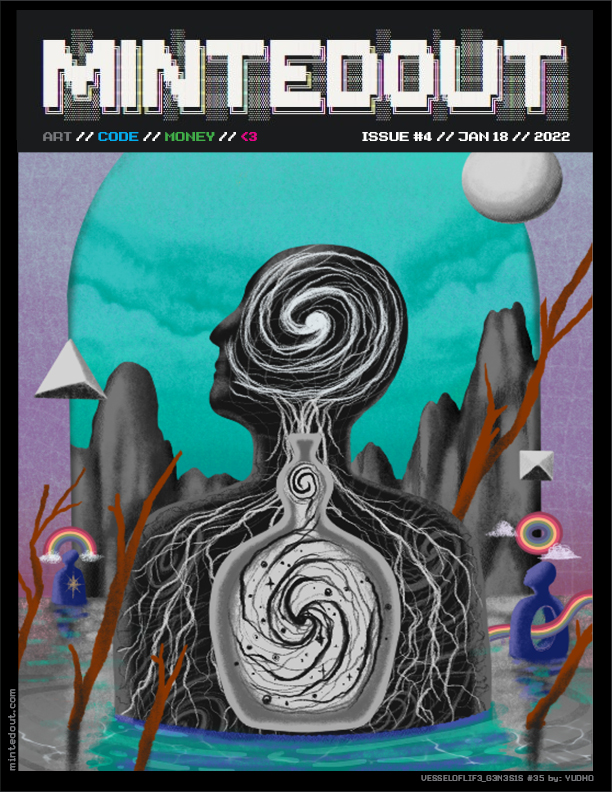 MINTED_OUT's tweet photo. MINTEDOUT ISSUE #4
https://t.co/3MY6T1cb4H
#fxhash #creativecoding #generativeart #zine https://t.co/7w2vRt9uvW