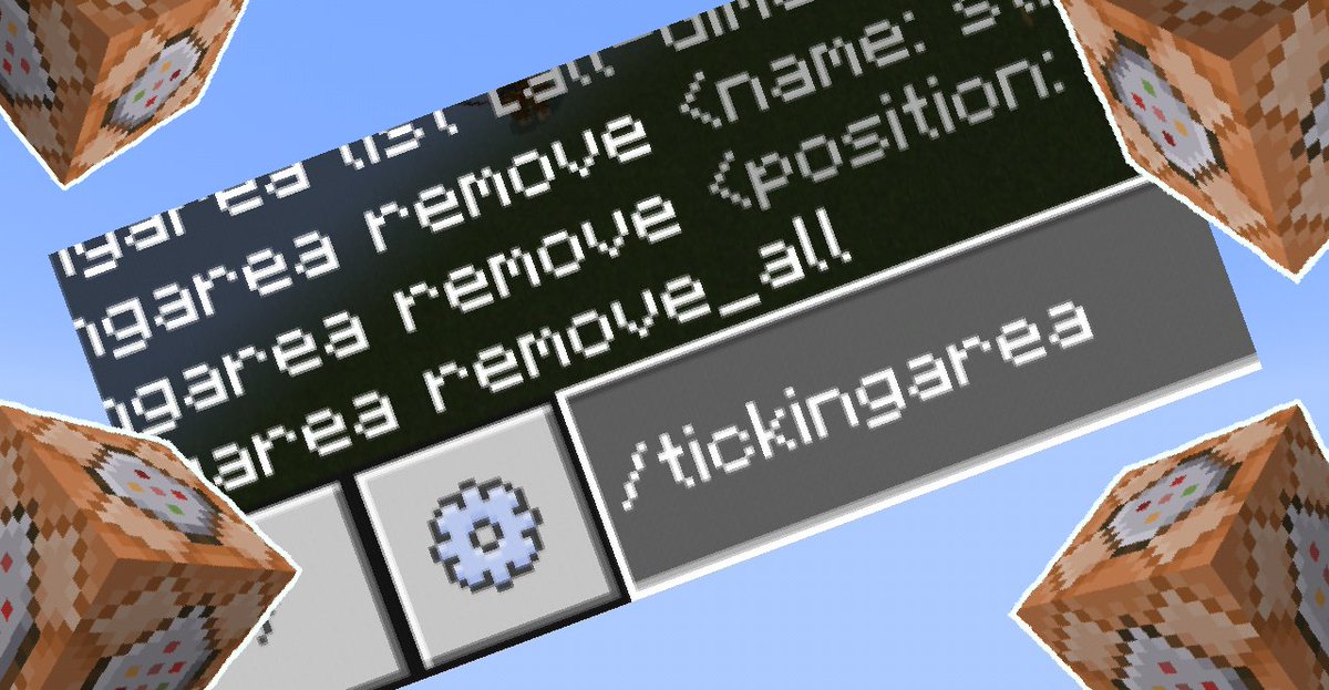 LOSENNN2's tweet photo. Hola gente acá que ya subo video por fin y bien les traigo como cargar un chunk en Minecraft y explicando un poquito el comando tickingarea espero que les sea útil 😃.
https://t.co/z9ENMqtKdt https://t.co/f8dheLoCBE
