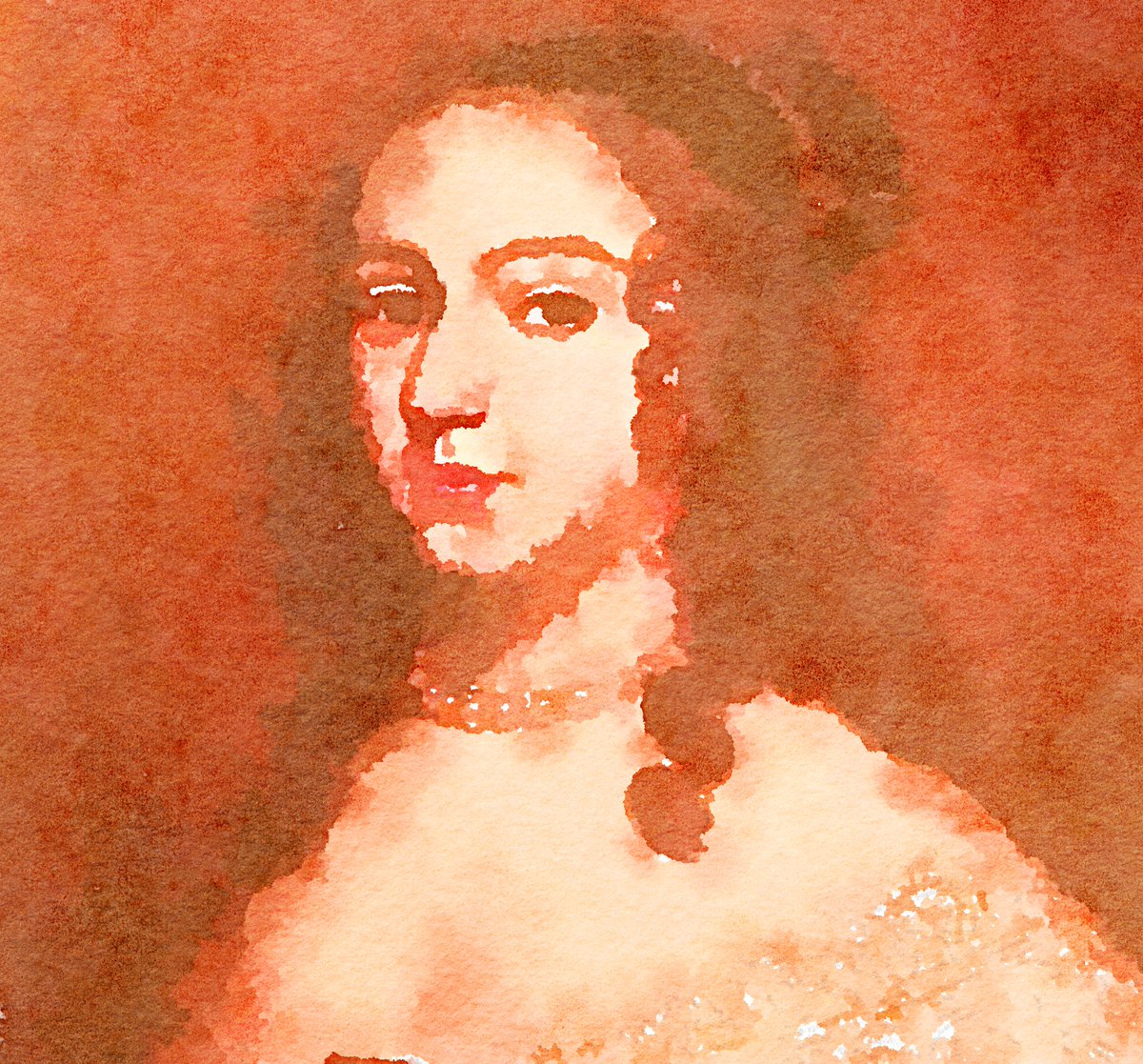 CaptxSchmidty's tweet photo. Supposedly no portraits were ever painted of Captain Kidd's wife, Sarah, but this portrait by Carol Kent suggests what she might have looked like. 

#piratefacts #captainwilliamkidd https://t.co/sJXcY1FuR4