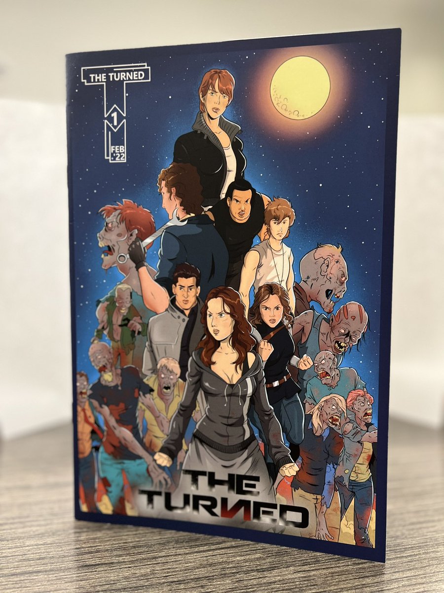 TheTurnedComic's tweet photo. 🔥Hot off the press! Still can’t believe it’s here. Issue 1 of The Turned Episode 1! Order on our Etsy page https://t.co/6xHhSbpsG6  #comicbook #zombie #ComicArt #Trending #ThankfulTuesday https://t.co/9GFgPWkL7l