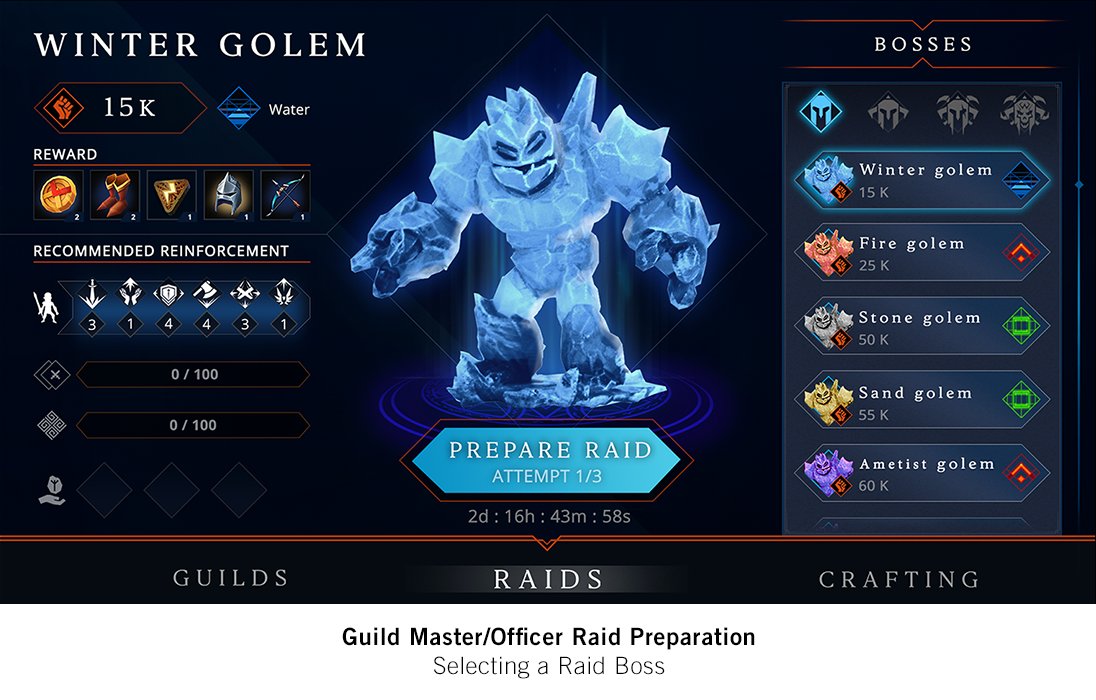 GuildOfGuardian's tweet photo. The first official RAID screen leak!!
GOG morninggg from the Winter Golem โ๏ธโ๏ธ https://t.co/P19APec8Ag
