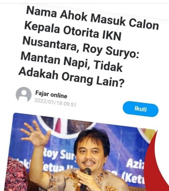 PadmavatiPrati1's tweet photo. #NAPI yang dipaksakan!
Tapi beliau #KSATRIA menghadapi hukum❤,yang tidak seharusnya beliau panggul.Ini salah satu buktu bahwa beliau #TAAT pada NKRI.
Lah..anda yang bergelar #BANGSAWAN..cuma jadi kolektor aset negeri😂!..
@roysuryo..#BacootLoe😡😤💩 https://t.co/AWxqw1eLaz