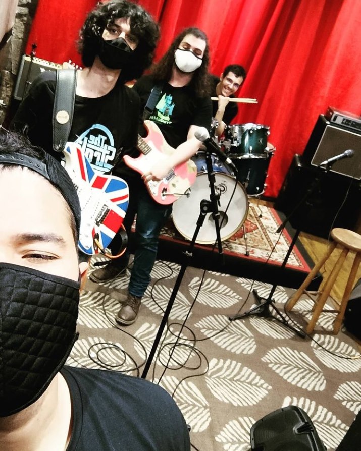 Fotinha do dia que fomos em um estúdio pela primeira vez