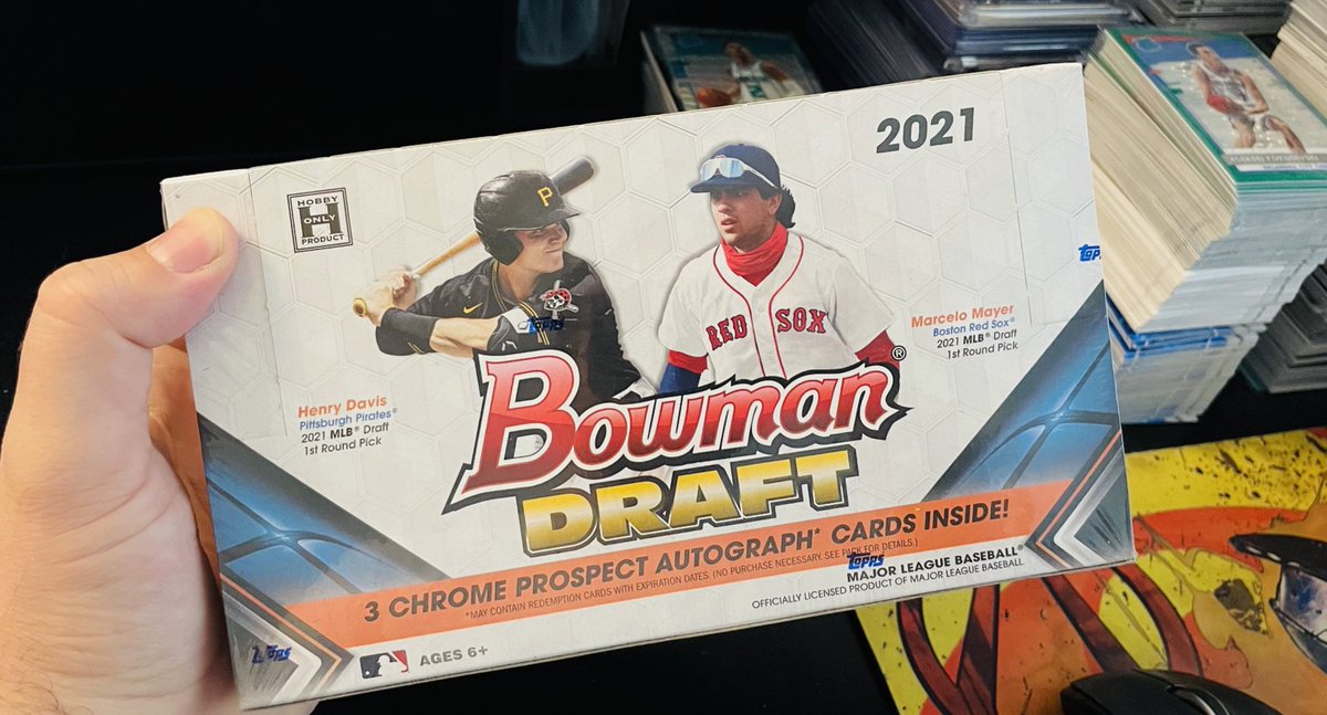 Who wants to win a BOWMAN DRAFT HOBBY BOX???

RT &amp; Follow to enter to win!

#Collect #TheHobby 

*winner drawn Friday at 12 PST. Will have 1 week to claim from video draw to be posted below ⤵️ or alternate winner awarded