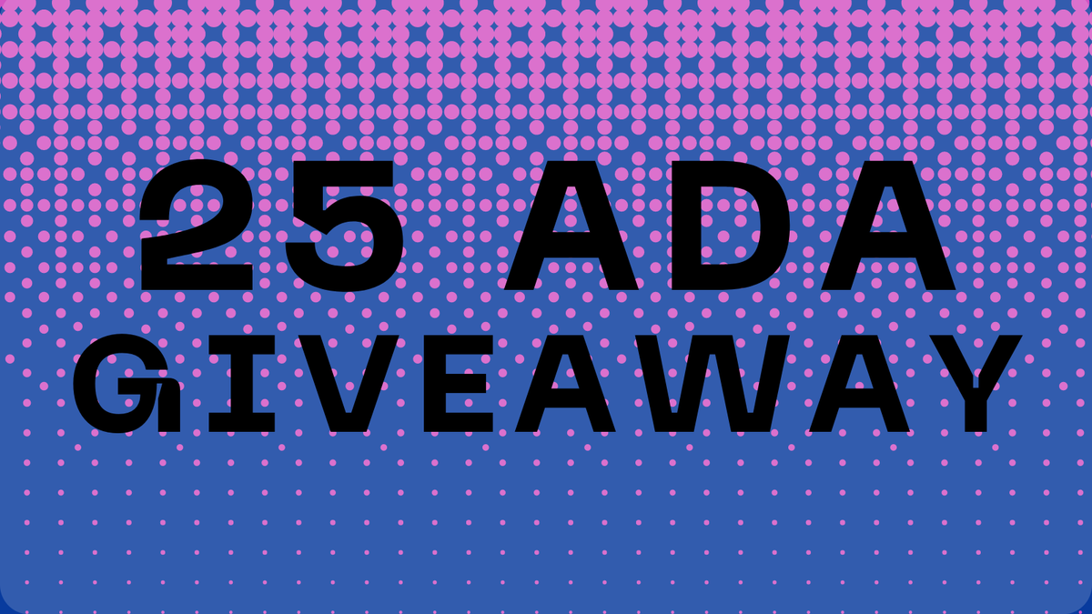 CNFTpromotion's tweet photo. 💸 #ADAGiveaway 💸

Bull Bear Sauce is giving away 25 $ADA! 🤑

Enter now: 
💰 Like &amp; Retweet
💰 Follow @BullBearSauce &amp; @CNFTPromotion
💰 Tag 3 Friends

#ADA winner selected when they hit 300 followers! 🙌🏼

#NFTGiveaway #CNFTs #Cardano #CardanoNFT
#CNFTcommunity #CNFTdrop #NFTs https://t.co/4ECcDC4FN2