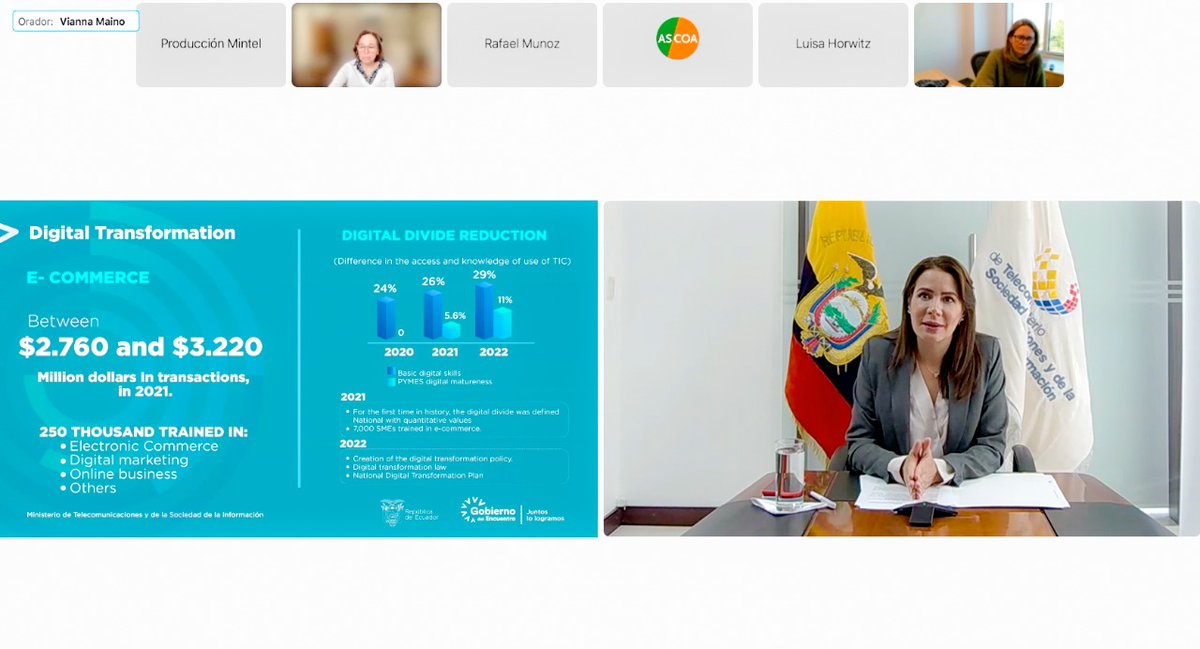 Ministerio de Telecomunicaciones Ecuador 🇪🇨 tweet media