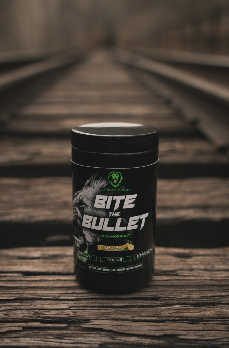 Stay on track with Bite The Bullet. 

Shop now at leosupplements.com. Restock coming soon!

#leosupplements #harnessyourlion #kingofthegym #bitethebullet #preworkout #supplements #discipline #lifting