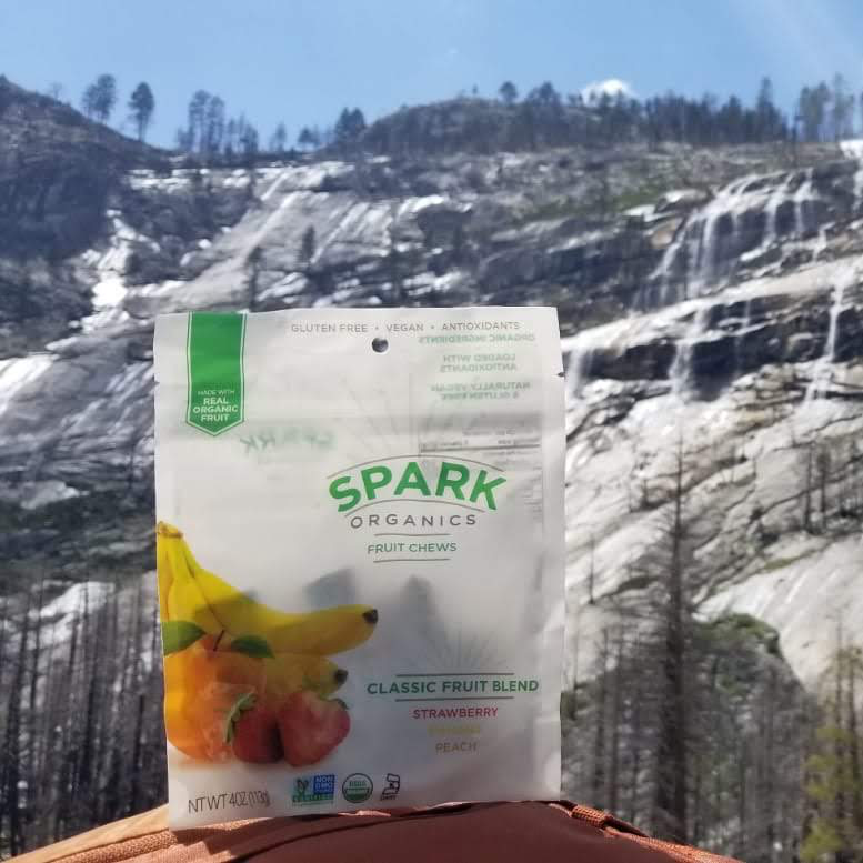 Don't worry, you won't need to climb mountains to find some of the juiciest #organic fruit chews! Stop by your local Whole Foods Market, or shop for us online at SparkOrganics.com 💫🏔