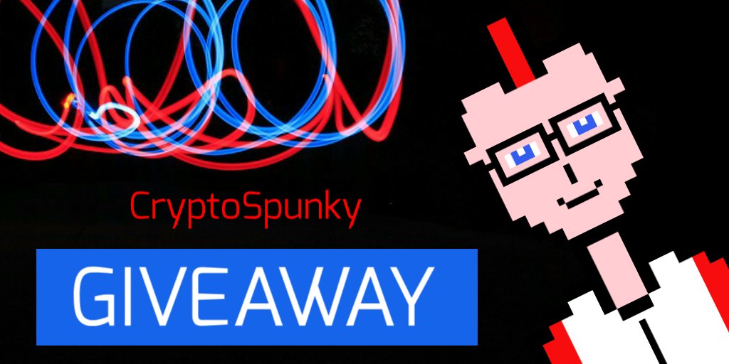 Cryptoospunky's tweet photo. Here we go with the next #NFTGiveaway π₯³π
3 Spunky's for free
Rules:
πFollow @Cryptoospunky
πRetweet π
πTag 3 friends
24H β³
#NFT #NFTs #NFTCommunity #NFTpolygon #OpenSeaNFT #cryptospunky https://t.co/C723ndwQW9