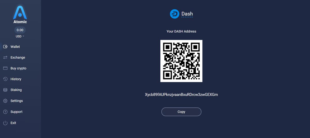itcriptoairdrop's tweet photo. @AtomicWallet @Dashpay Xycb89fAUPknzjvaanBxuRDrcw3zwGEXGm

🥂🥂🥂🥂 https://t.co/yl2tq38shU