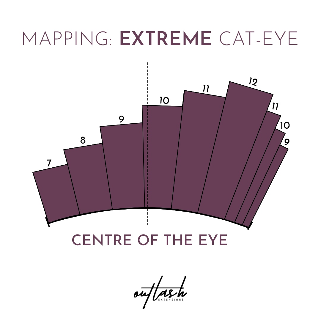 outlashX's tweet photo. What's your favourite lash map? Do you taper down as you get to the outer corner of the eye when doing the cat-eye? Let us know in the comments! 

#torontolashes #ottawalashes #mississaugalashes https://t.co/CbUkDlGEse