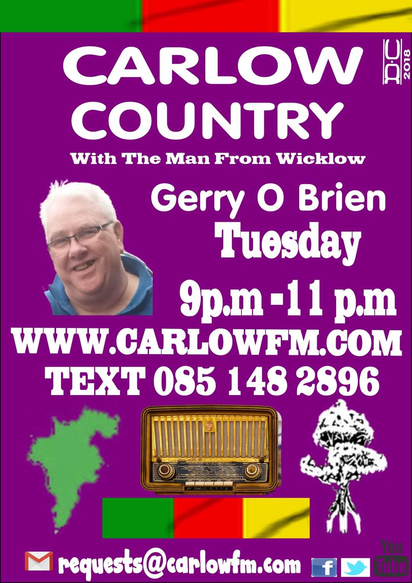 Michelleorour16's tweet photo. join @midikid tonight from 9pm for this weeks top 10 countdown only on @carlow_fm https://t.co/8aKOSznCVb