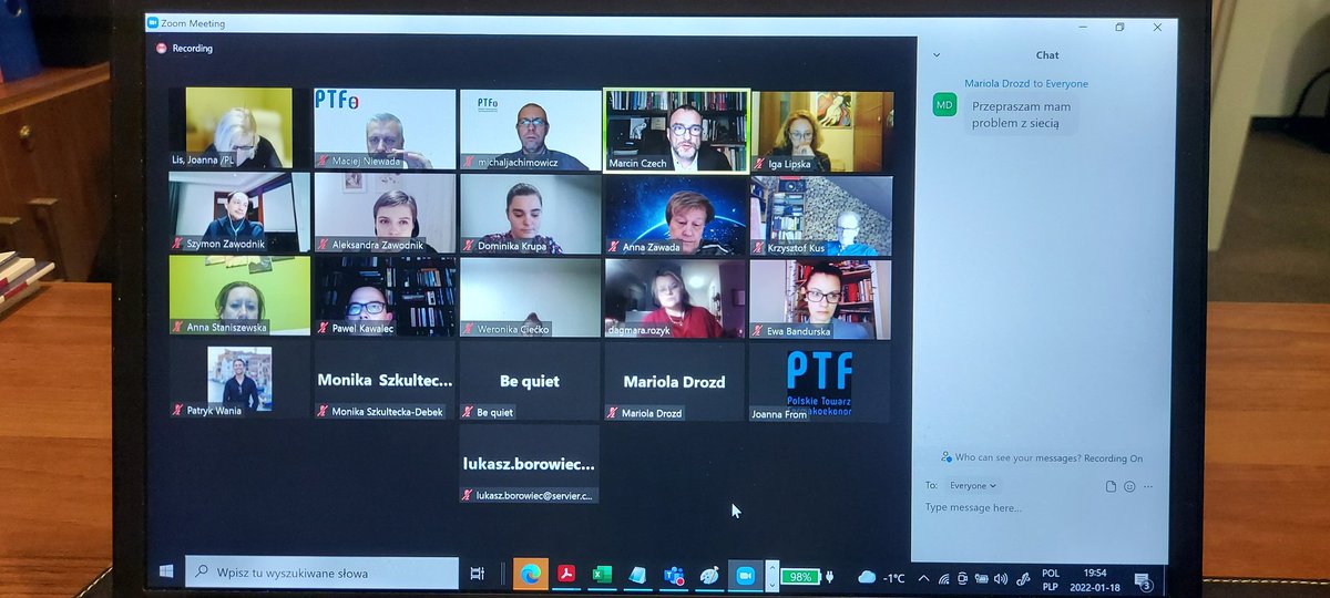 Walne PTFe w toku....podsumowania, plany, nowe wyzwania w 2022.