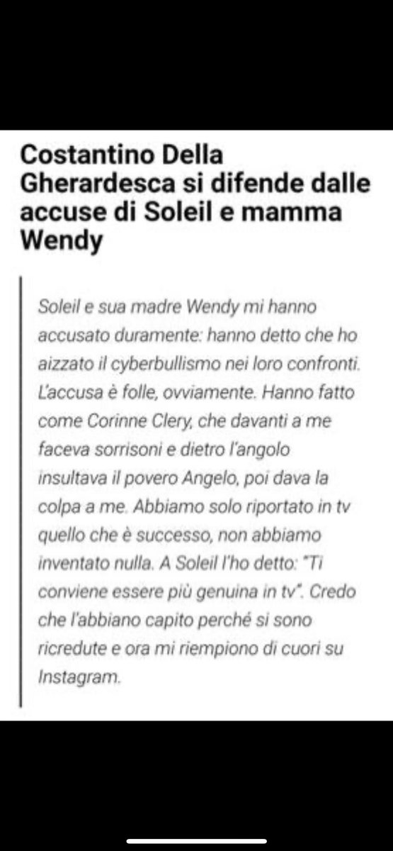 Manuel02551's tweet photo. “Devi essere più genuina in tv” COSTANTINO TI AMIAMO #gfvip #jessvip #jeru https://t.co/qnACCpTl3c