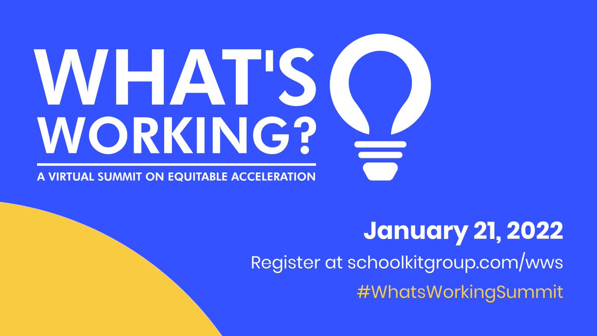 Our webinar entitled "Accelerating Math Learning at the Intersection between Culturally Responsive Teaching Practices and High Quality Instructional Materials" is happening this Friday, January 21. Register today: us02web.zoom.us/webinar/regist… #WhatsWorkingSummit #education #teaching