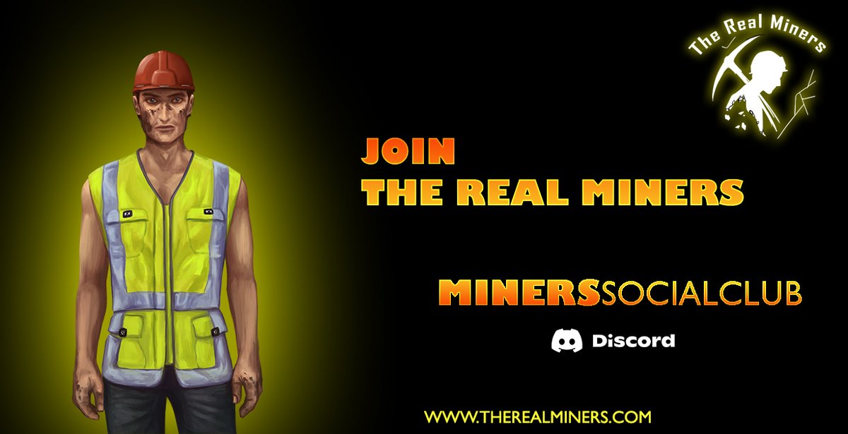 Join in our Discort!!
Be a  Part of Mining.
therealminers.com

#NFTCommmunity #nft #nfts #nftart  #NFTartist  #nftcollector #nftcollectors  #NFTCommunity   #nftdrop #nftdrops #NFTGIveaway  #NFTProject #PolygonNFT  #ETHNFT #OpenSeaNFT #binancenft