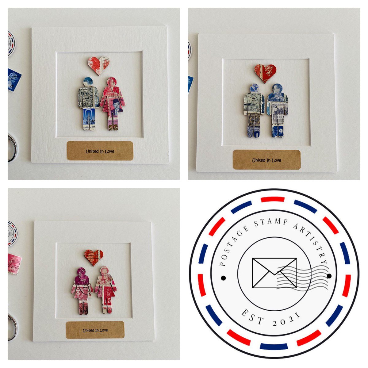 pstampartistry's tweet photo. Excited to share this item from my #etsy shop: Pick Your Art/United in Love Themed Art/Vintage Postage Stamp Art - 6X6" Unframed Art https://t.co/cYMMR69ccQ
#yourbizhour #womeninbiz #valentinesday #happyvalebtinesday #valentinesgift #unitediove #couplegoals #mrmr #mrsmrs #mrmrs https://t.co/UZpKJ9Suxb