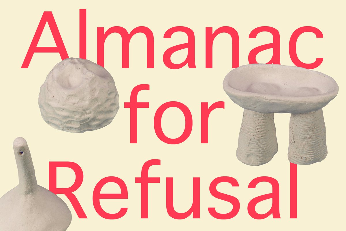🌕Marking the first full moon of the year, this month’s Almanac for Refusal thinks through ways of relating to fossil fuel, and what to learn from boars. 

Featuring contributions by <a href="/ZoeSTodd/">Dr Fish Philosopher Todd 🐟 🌱 (an archive)</a>, @osaloojee, <a href="/EmelieDT/">🍉Émé</a>, Adam Bobbette and <a href="/elsabres/">elsa brès</a> 

#forrefusal #tm2122