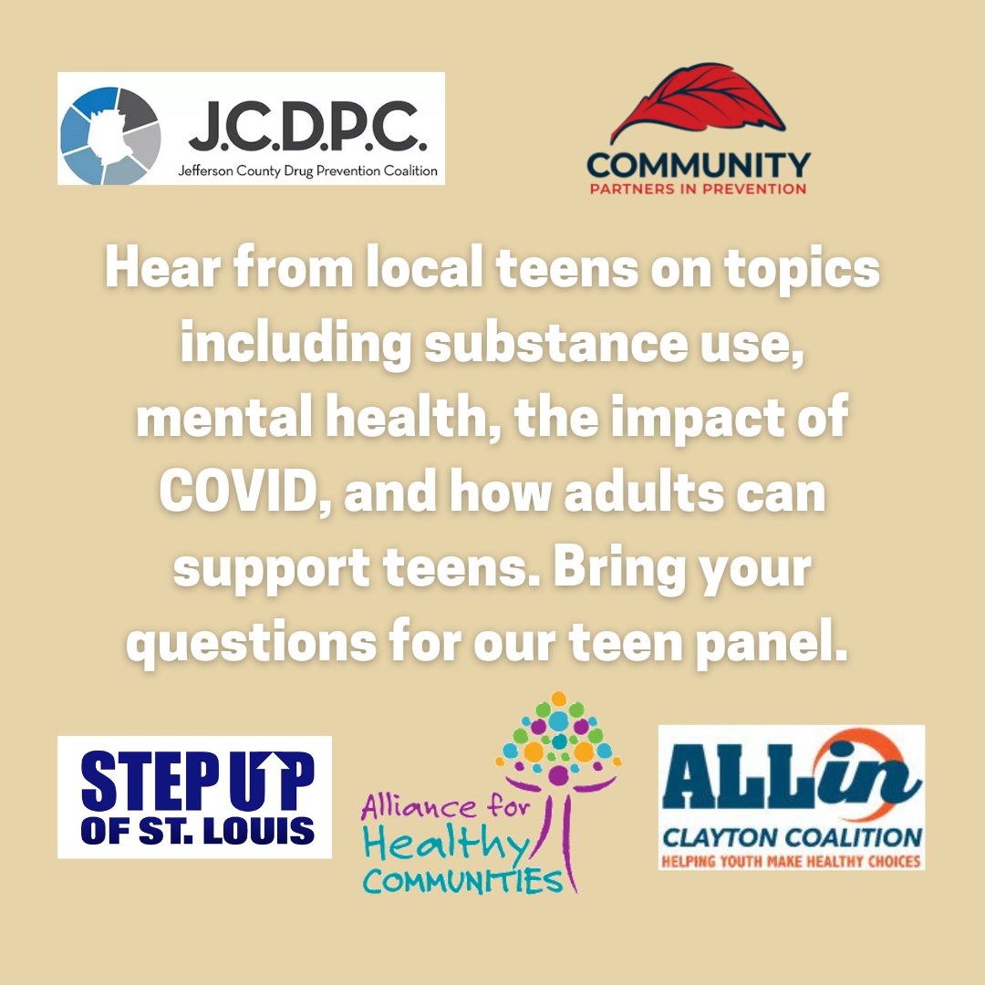 Sign up for Town Hall: Teen Talk with area teens on Tuesday, February 15, 6-7pm on Zoom: rsdmo-org.zoom.us/meeting/regist…