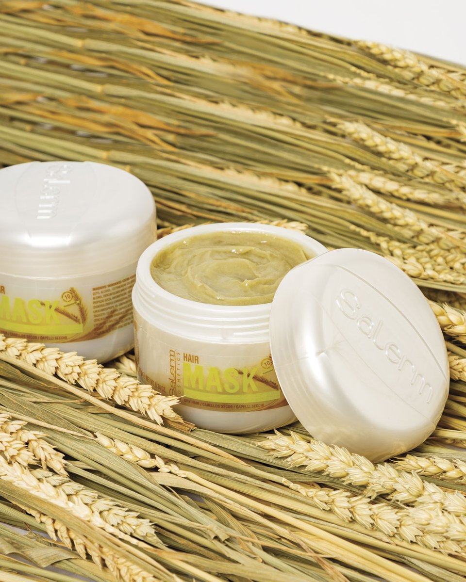 ¿Sientes tu cabello castigado, dañado y deshidratado?👇
¡Tenemos la solución!
La fórmula de la Mascarilla Germen de Trigo es capaz de devolver la hidratación, nutrición, suavidad y vitalidad perdidas al cabello.😍
▶️ salerm.com/productos/trat…