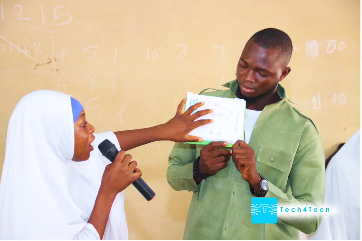 AdedejiOshinojo's tweet photo. Day 2 of 9days Outreach.
Our journey today took place at Institute of Arabic and Islamic Studies, Lokoja. 
Yes We'll keep emphasizing that TECH is the Present and Future. 
@officialnyscng @_Tech4Teen 
#TechAwareness
#TechOutreach
#TechmeetsTeen
#Tech4Teen
#NYSCCDSPROJECT https://t.co/zgoAhETXcH
