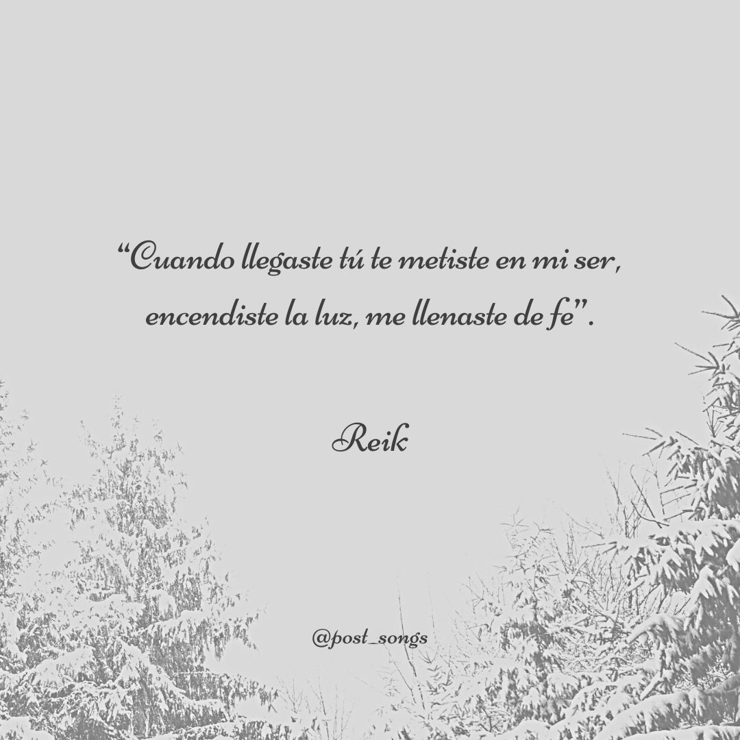 post_songs's tweet photo. «No dejo de pensar que haría lo imposible por quedarme cerca de ti», @ReikMx. 

Petición especial para @Abijbbm.  

#PostSongs #Reik #Sabes #Lyrics #LetrasDeCanciones https://t.co/MAb6yQ5vqM