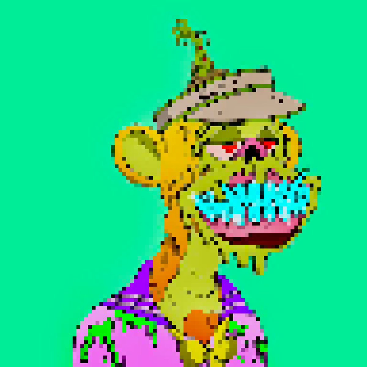 BrightPixelApes's tweet photo. ✨Giveaway✨
1x Mutant Pixel Ape
Rules:
✅- follow @BrightPixelApes 
✅- retweet,like
✅- tag 3 friends
The winners will be announced within 72 hours, good luck to everyone‼️
#NFTGiveaway #NFTCommunity #FreeNFTs #NFTdrop #Giveaway https://t.co/4Ps0SPrNtl