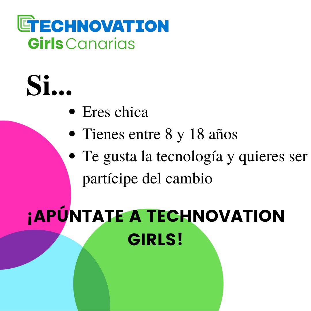 ¡Comienza la temporada 2022 de Technovation Girls Canarias!

Technovation Girls es un programa de emprendimiento tecnológico donde niñas de 8 a 18 años tendrán que crear una app que solvente algún problema de su comunidad. 

¿A qué esperas para ser partícipe del cambio?!APÚNTATE!
