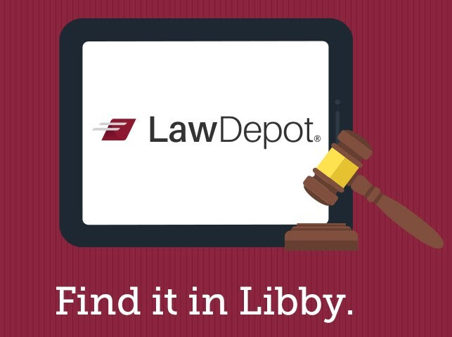 New to us this year: Law Depot! LawDepot offers legal forms in minutes with high-quality, easy-to-use, and completely customizable legal documents and templates. Access LawDepot through Libby today! #libbyapp #lawdepot #financialliteracy #paforward