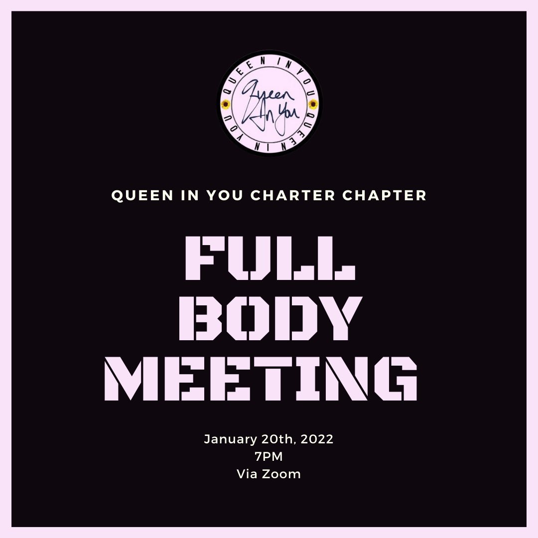QIYorgcharter's tweet photo. Ladies! Join us on Thursday, January 20th at 7PM for our first full body meeting of the semester! We hope to see you there! 💕🌻 #ncat https://t.co/CZRdglATYM