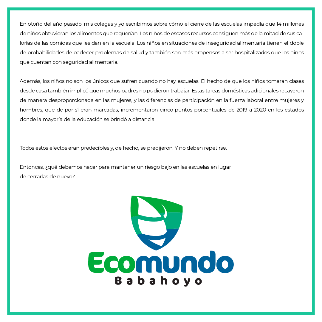EcoBabahoyo's tweet photo. #Opinión
Compartimos este artículo publicado en The New York Times, escrito por Joseph G. Allen 👩🏻‍🏫 📚 https://t.co/dumGREZxrY