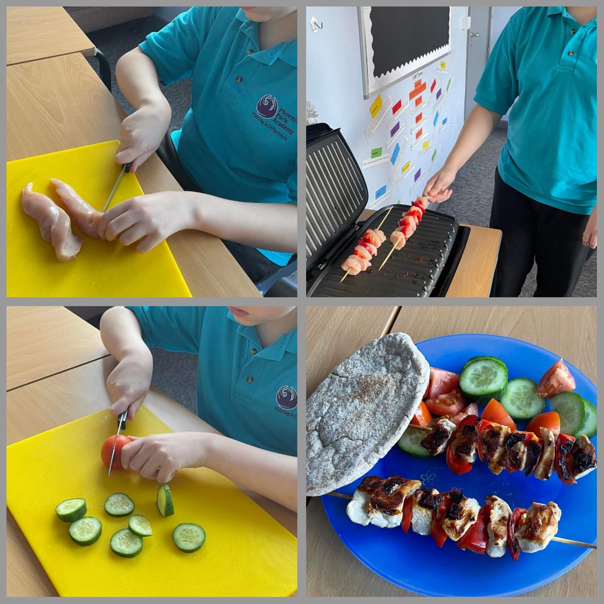 PhoenixPark_'s tweet photo. #PrinceTrust practical lesson @ParksidePPA today. Students cooked a health meal for 1 using a heat source, the lesson encourages students to develop independent living skills & build existing skills such as problem solving💜 @PRU_Leader @PhilBurns_ppa #thisisAP #healthylifestyle https://t.co/kKv8h0OgVG